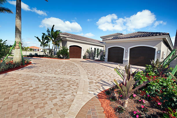 Permeable Paver Driveway in Arcadia, LA
